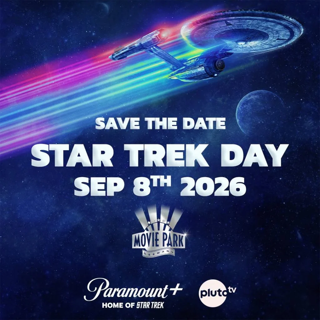 Star Trek Day 2026 – Save the Date: 8. September, Movie Park Germany, Paramount+ und Pluto TV